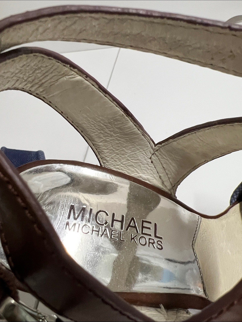 Michael Kors women’s Platforms Chunky Heels 5” new no box - Picture 6 of 8